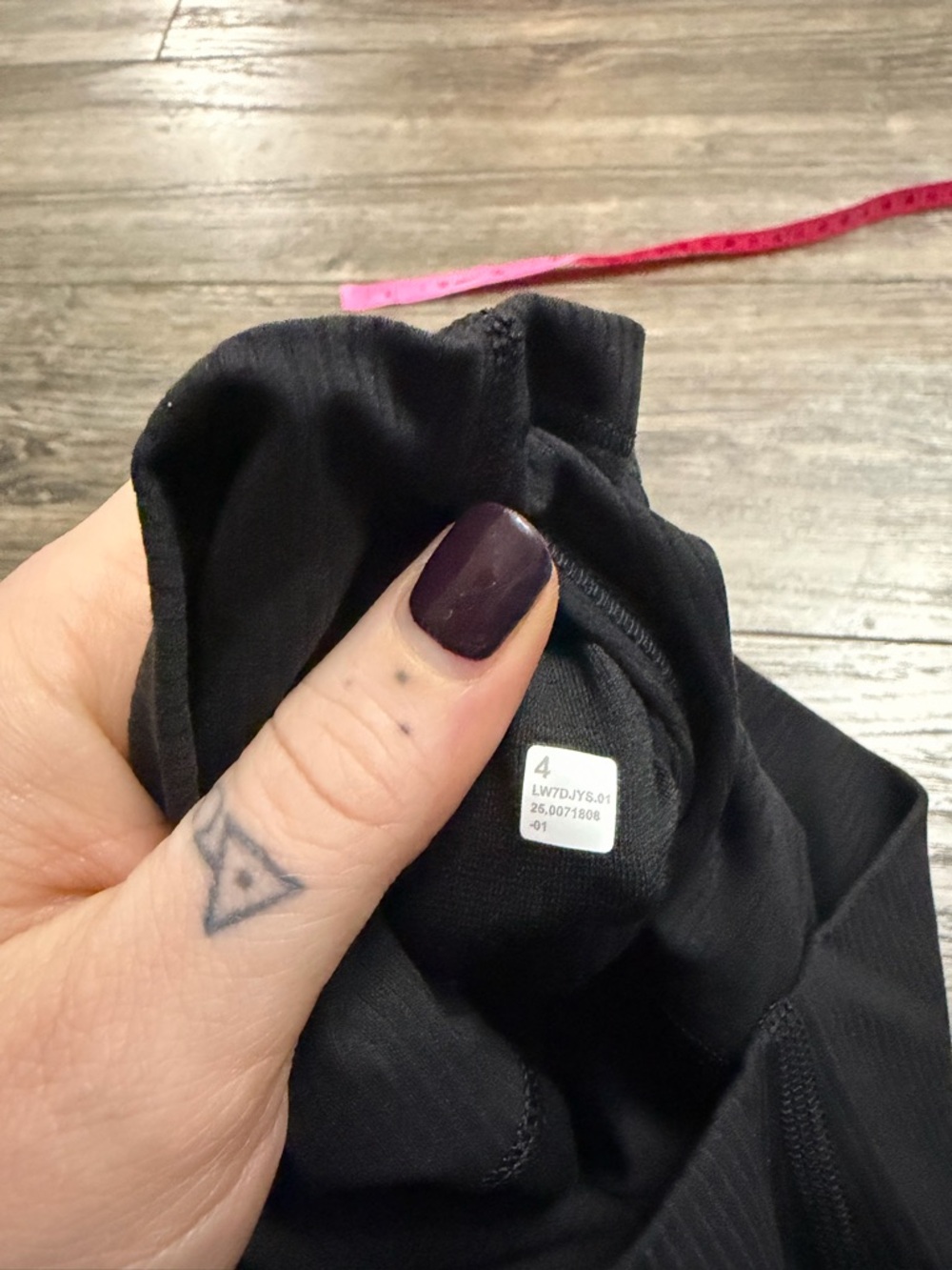 NWT Lululemon Align Ribbed High-Rise Short 6” (Black) Size 4 - Picture 5 of 7